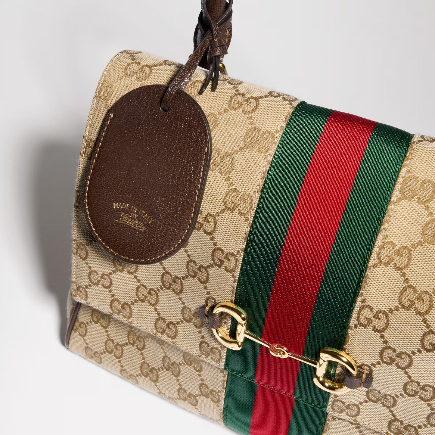 Gucci Paparazzo Medium Top Handle Bag — GG Canvas