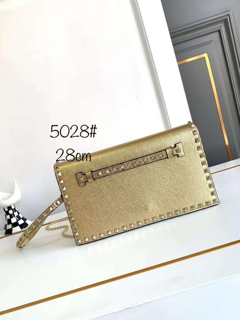 Valentino Garavani Rockstud Wallet With Leather Studded Strap