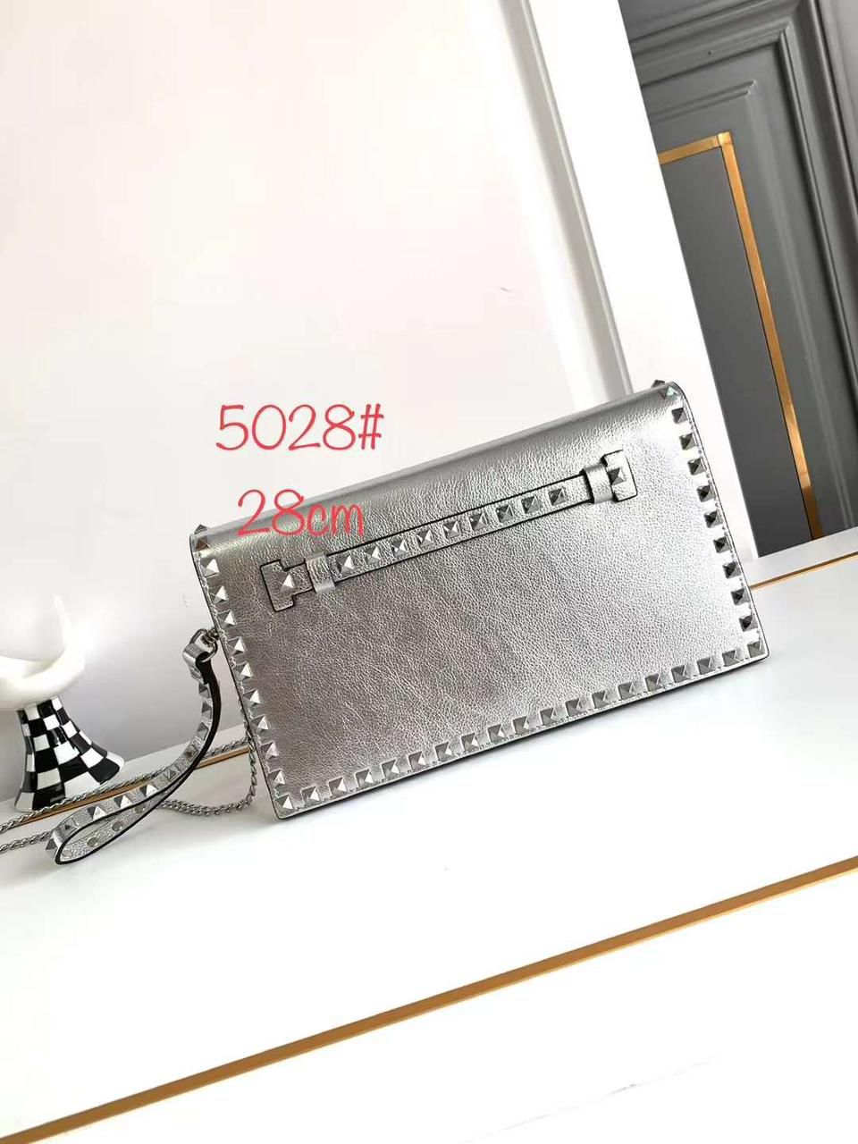 Valentino Garavani Rockstud Wallet With Leather Studded Strap