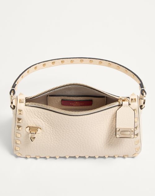 Valentino Small Rockstud Grainy Calfskin Crossbody Bag