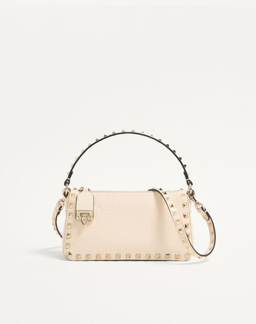 Valentino Small Rockstud Grainy Calfskin Crossbody Bag