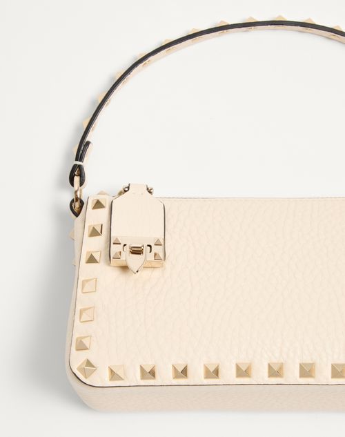 Valentino Small Rockstud Grainy Calfskin Crossbody Bag