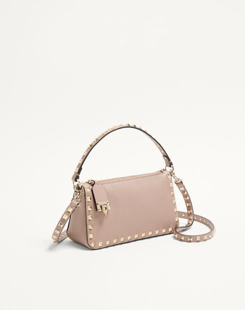 Valentino Small Rockstud Grainy Calfskin Crossbody Bag