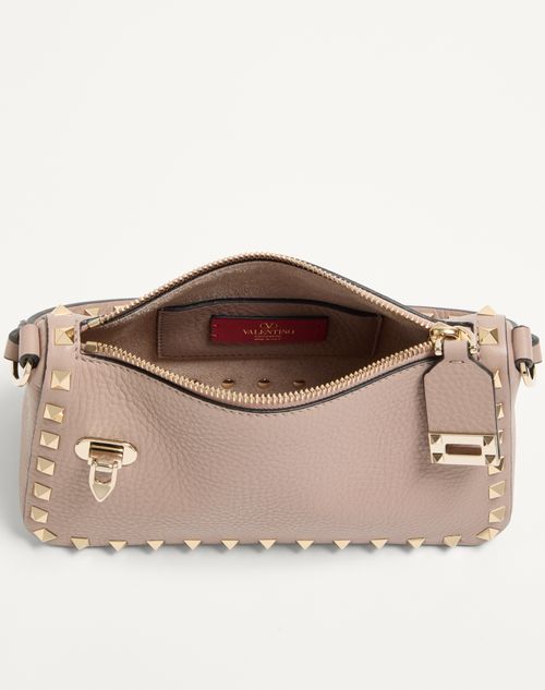 Valentino Small Rockstud Grainy Calfskin Crossbody Bag