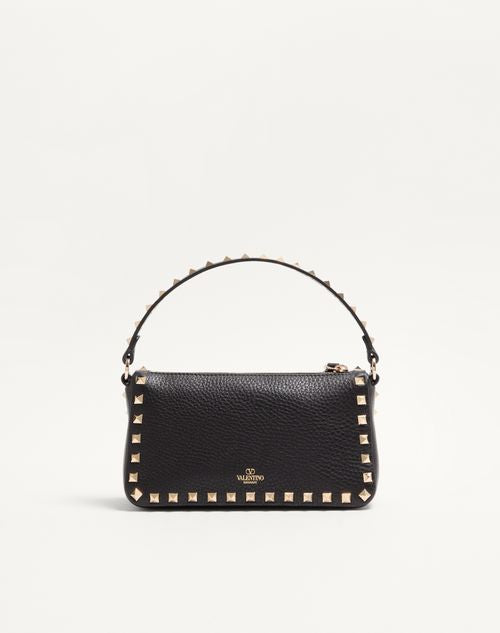 Valentino Small Rockstud Grainy Calfskin Crossbody Bag