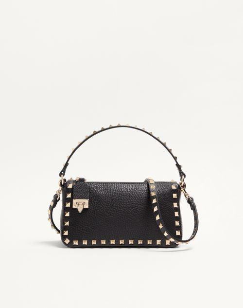 Valentino Small Rockstud Grainy Calfskin Crossbody Bag