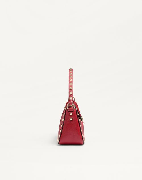Valentino Small Rockstud Grainy Calfskin Crossbody Bag