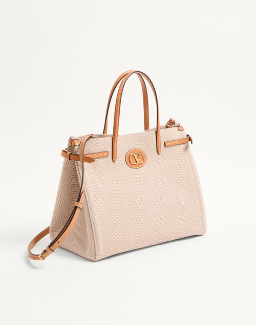Valentino Garavani Antibes Medium Canvas Shopping Bag