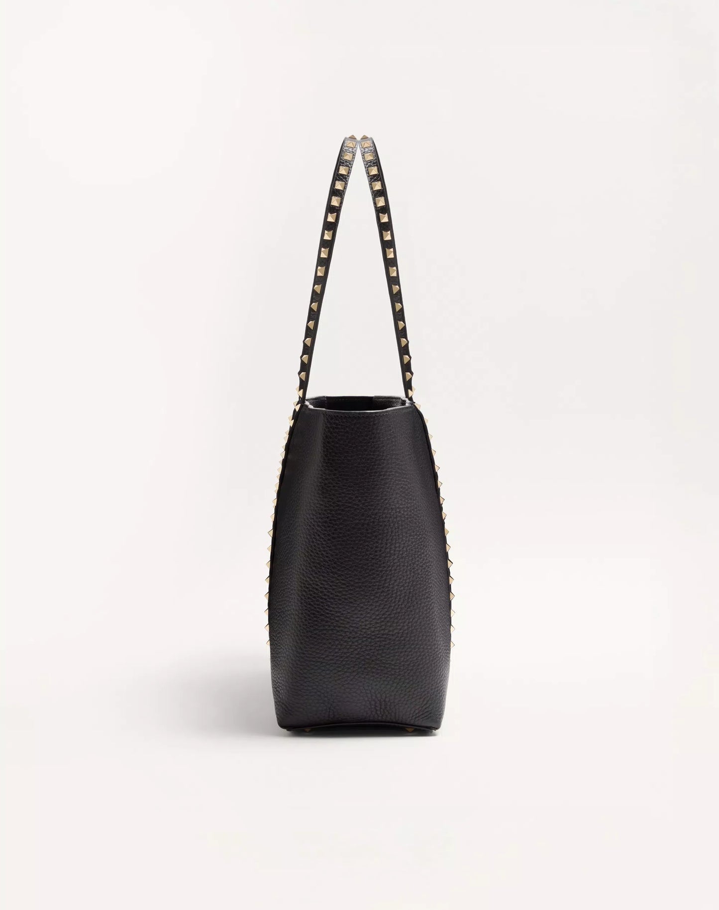 Valentino Garavani Rockstud Grainy Shopping Bag