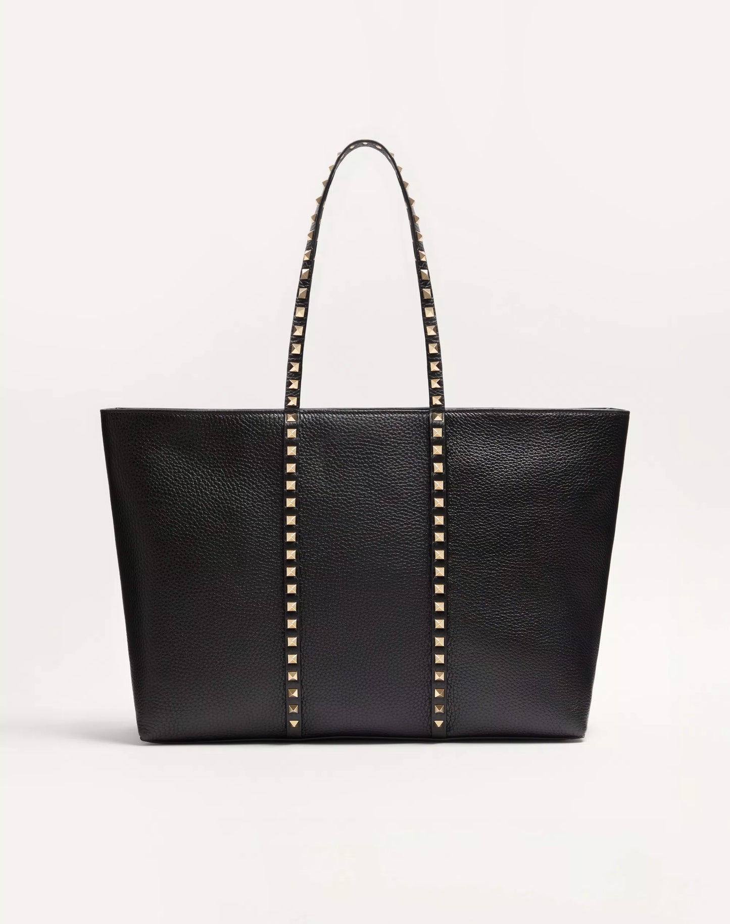 Valentino Garavani Rockstud Grainy Shopping Bag