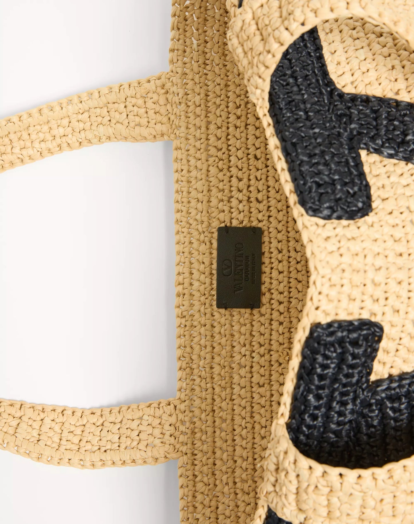Valentino Garavani Crochet Shopping Tote Bag
