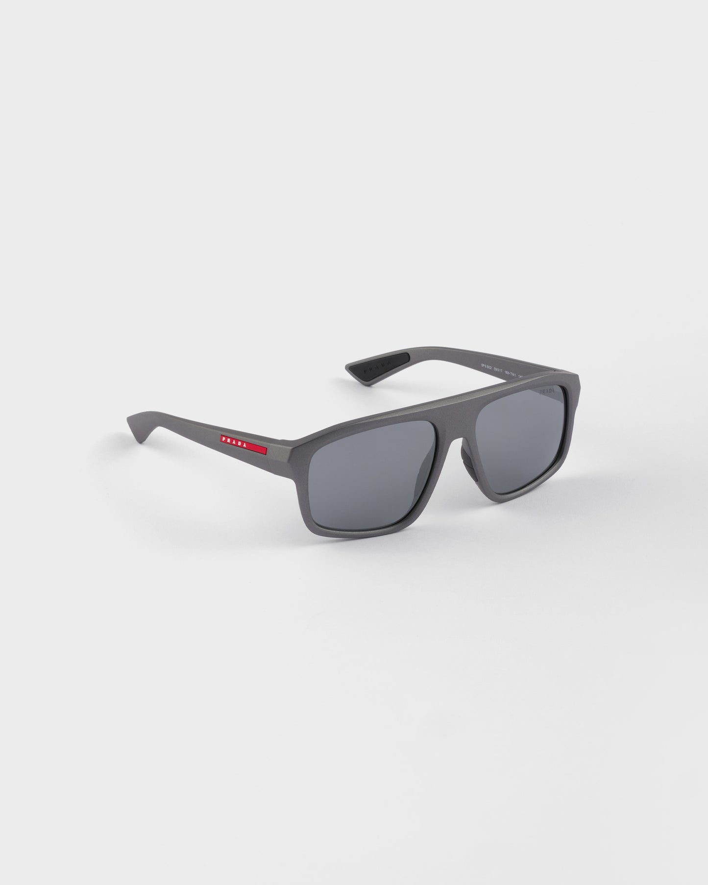 Prada Linea Rossa Sunglasses – Metallic Grey