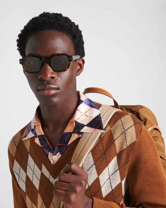Prada Acetate Sunglasses – Magma Tortoiseshell