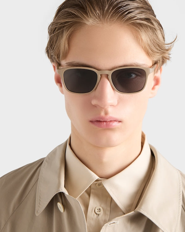 Prada - Dark Beige Runway Sunglasses