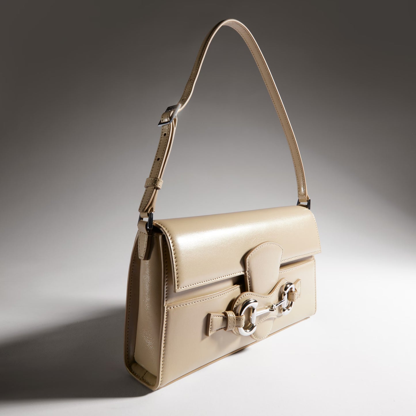 Gucci Horsebit Ristretto Medium Shoulder Bag