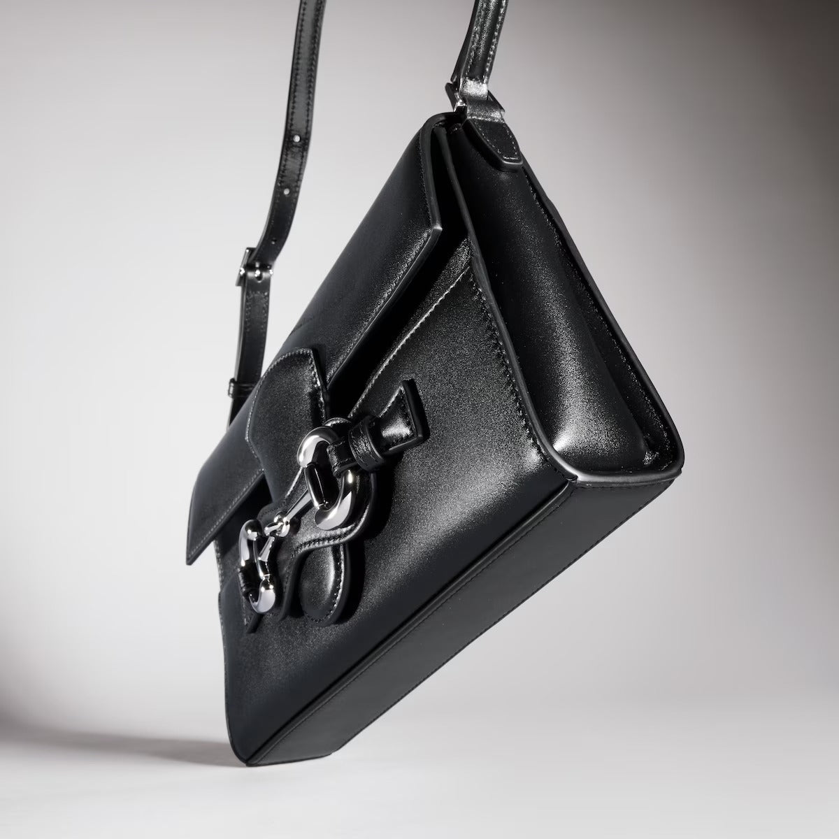 Gucci Horsebit Ristretto Medium Shoulder Bag